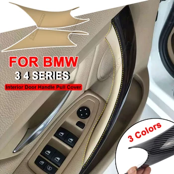 Защитен калъф за интериорна врата дръжка от ABS-пластмаса, 2 елемента за BMW 3 4 series F30 F35 2012-2018