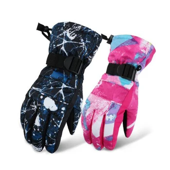 Зимните ски ръкавици, ветроупорен, водоустойчив, издръжливи ръкавици за скално катерене на открито за мъже и жени, дебели топли ръкавици W4-173