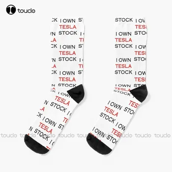 Имам Чорапи Tesla, Чорапи до Глезена на крака За Жени, Коледен Подарък За Нова Година, Деня на Благодарността, Унисекс, Чорапи За Възрастни, Юноши, Младежи, Забавен Чорап