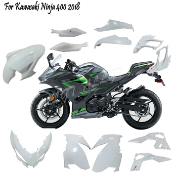 Инжекционный Обтекател, тяло от ABS-пластмаса За Kawasaki Ninja 400 2018 2019, Обтекател, горната част на средната хвостового оперения, страничен капак