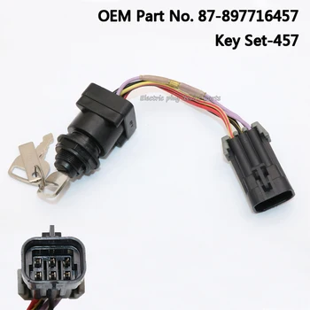 Истински набор от ключове за запалване 87-897716457 457 за Mercury Mercruiser Quicksilver