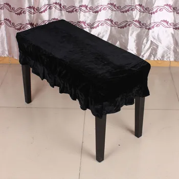 Калъф за пейки за пиано, украсени с ресни от 75*35 см, за пиано, пейка с две седалки, универсална красива