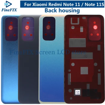 Капак на отделението за батерията за Xiaomi Redmi Note 11 Задния капак на отделението за батерията делото врати за Redmi Note 11S делото