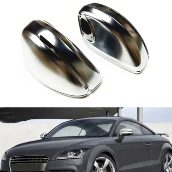 Капачки за огледала за обратно виждане, калъф за външния вид на колата, калъф за Audi TT TTS RS MK2 8J 2006-2014