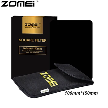 Квадратен филтър Zomei 100 мм x 150 мм с постепенното ND градуированным наклон неутрална плътност на сивото GND2/4/8/16 за филтри серия Cokin Z-PRO