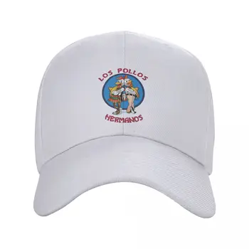 Класическа Забавна бейзболна шапка Los Pollos Hermanos за мъже и жени, Регулируеми по поръчка бейзболна шапка Унисекс 