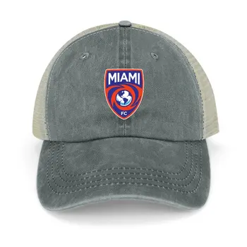 Ковбойская шапка с логото на ФК МАЯМИ-ЕКИП, папина шапка, черна шапка от слънце, шапка за жени и мъже