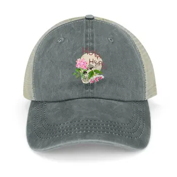 Ковбойская шапка с цветя на черепа Hoya Head, мъжки луксозна Шапка за ръгби |F- | Аниме шапка, мъжки и женски