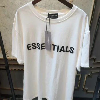 Колекцията Essentials, летни тениски с стереоскопическим лепило, тениска с къс ръкав, Essentials, класически мъжко облекло