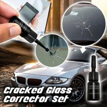 Комплект за ремонт на пукнатини на предното стъкло за стъкло на превозното средство, инструмент за ремонт на предното стъкло 