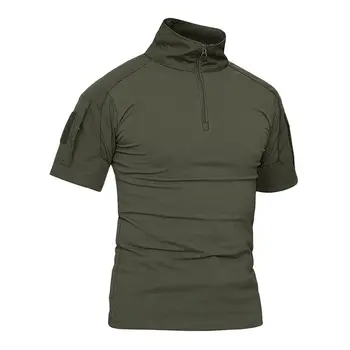 Лятна мъжка тениска EKLENTSON, градинска тениска с къс ръкав за туризъм, къмпинг, планинско катерене, преходи, тактически, облекло