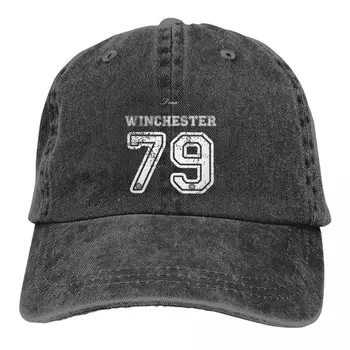 Лятна шапка с сенника Team Dean Winchester, класически шапки в стил хип-хоп, ковбойская шапка, заострени шапки
