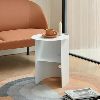 Малка странична масичка за кафе в скандинавски стил, Малък център, Метални холни маси за маникюр, модерна антре, подпомагаща мебели за дома Mesa GPF45XP