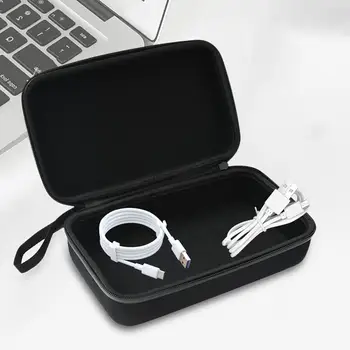 Малка чанта за съхранение на електронни аксесоари-органайзер, водоустойчив лесен за носене в джоб, чанта за съхранение на слушалки