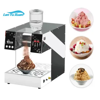 Машина HZ-XHJ за търговска употреба Bingsu, корейската машина за приготвяне на сладолед под формата на сняг люспи и снежни цветове