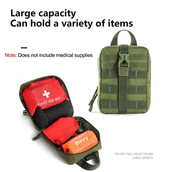 Медицинска чанта на открито, Многофункционална чанта за съхранение на инструменти, туристическа чанта за първа помощ с голям капацитет