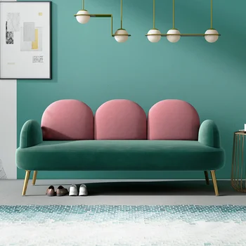 Минималистични диван с възможност за сгъване на облегалката за почивка в скандинавски стил, кът за възрастни, луксозният диван, мързелив стол, необичайна мебели за дома, Muebles De Salones