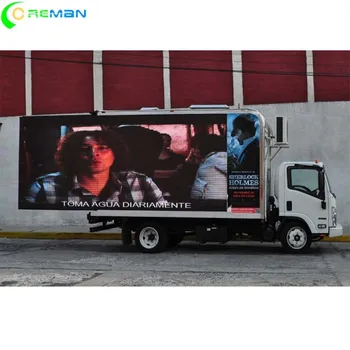 Мобилен led билборд с ремарке P3.91 за камиони, led екран, Гъвкави размери, панорамен led екран за концерт реклама