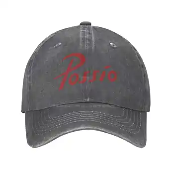 Модерен висококачествен деним, шапка с логото на Possio, вязаная капачка, бейзболна шапка