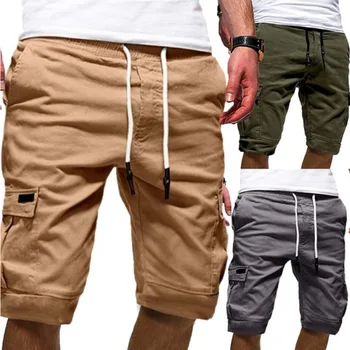Модерни дневни къси панталони, мъжки летни военни тактически панталони, панталони-карго, свободни спортни мъжки къси Панталони, Гащеризони, Панталони с много джобове