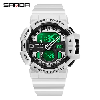Мъжки дигитален часовник на BIANA G Style, военни, спортни часовници, водоустойчиви електронни часовници, мъжки часовници 3129 Relogio Masculino