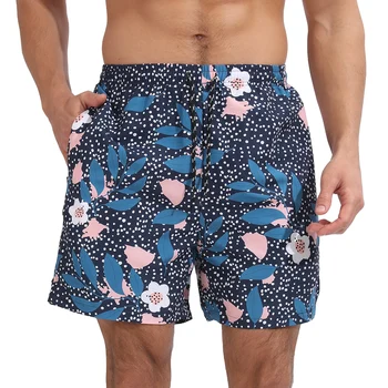 Мъжки плажни шорти Siwmwear Board Shorts Луксозни шорти за бягане с принтом 2 в 1, бански, плажно облекло за мъже