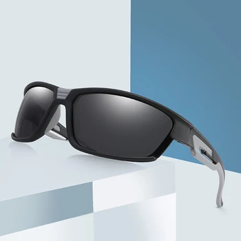Мъжки Поляризирани Слънчеви Очила Марка Дизайнерски Обувки Реколта Мъжки Слънчеви Очила С Квадратни Покритие За Шофиране UV400 Нюанси Очила Gafas De Sol