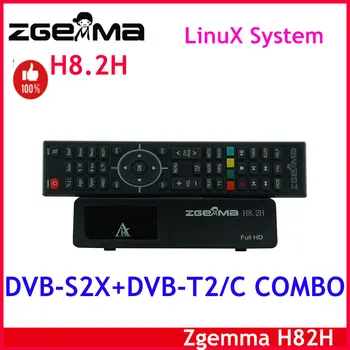 Най-новият цифров сателитен ТЕЛЕВИЗИОНЕН приемник ZGEMMA H8.2H Linux Enigma2 DVB-S2X + DVB-T2/C H265 1080P HD PK ZGEMMA H9.2H