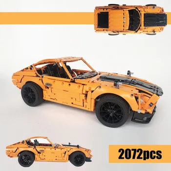 Нов MOC-26511 1971 Nissan 240Z Fairlady - GT3 RS бързо модел на колата на строителни комплекти блокове тухли играчки, подарък за рожден ден