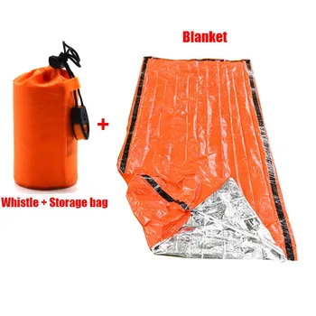 Нов водоустойчив лека термична авариен спален чувал, одеяло за оцеляване, чанта за къмпинг, принадлежности за отдих