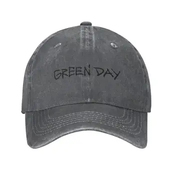 Нова Персонализирана памучен бейзболна шапка Green Days Rock Roll, дамски мъжки дишаща шапка за татко, спортна