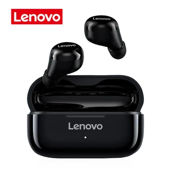 Оригинални слушалки Lenovo BT5.0, Безжични слушалки в ушите, Интелигентна слушалки с Двоен микрофон /Шумопотискане/Сензорен контрол