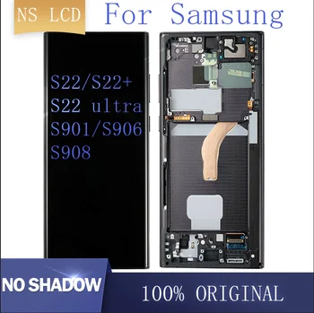 Оригиналният Super AMOLED LCD Дисплей за мобилен Телефон С Сензорен Екран S901 S905 S908 S908B S908U Дисплей на Samsung Galaxy s22 Ultra Plus
