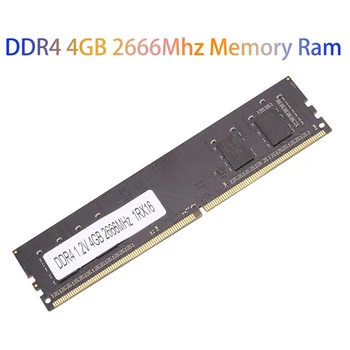 Памет DDR4 4GB 2666MHz Ram PC4-21300 Memory 288Pin 1RX16 1.2 V Десктоп оперативна Памет За Настолен КОМПЮТЪР