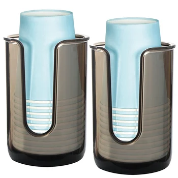 Пластмасов еднократен Диспенсер за хартиени чаши, на Държач за съхранение на Пластмасови Чаши за изплакване на устата, Диспенсер, поставка за Чаши за баня