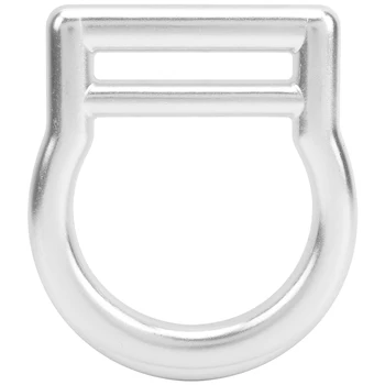 Плъзгащи катарами на колан на Малкия размер, широко приложимо джобно D-образна свързващо пръстен, несущее товар за катерене, скално катерене