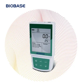 Портативен измерител на разтворен кислород BIOBASE, автоматична температурна компенсация за лаборатория/болници