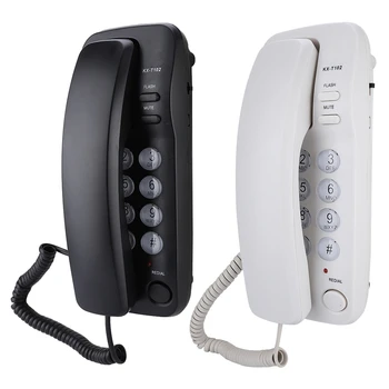 Преносим мини-телефон, монтиран на стената удължител стационарен телефон за дома, семеен хотел, telefono fijo para casa, telefon haus, без абонат