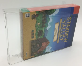 Прозрачна защитна кутия за Nintendo Switch/NS/Stardew Valley Сбирка кутии за съхранение на игра черупки, прозрачна витрина