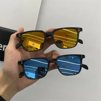 Реколта шофьорски очила с UV400 Квадратни слънчеви очила мъжки реколта нюанси Дамски слънчеви очила на Едро