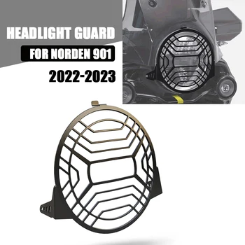 Решетка на радиатора, матово черно защитно покритие фарове за Husqvarna Norden 901, Norden 901 -2023, защитно покритие фарове за мотоциклети