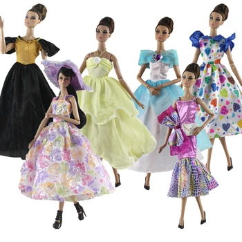 Рокля за кукла/15 стилове раскрашенной дрехи, дрехи за кукли 1/6 BJD Xinyi кукли Барби FR ST / детски играчки за момичета