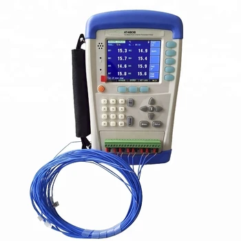 Ръчно Многоканален апарат За Измерване на температурата AT4808 С Цифров LCD дисплей Термометър