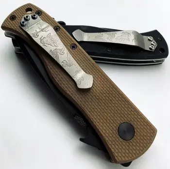 Сгъваем нож Benchmade ZT EDC Titanium, аксесоари за джоба на задното захващане направи си САМ