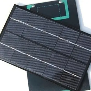 Сгъваема чанта на слънчеви панели с мощност от 2 W, изход USB + DC, слънчево зарядно, джобно складное Слънчево зарядно, преносим източник на храна на открито