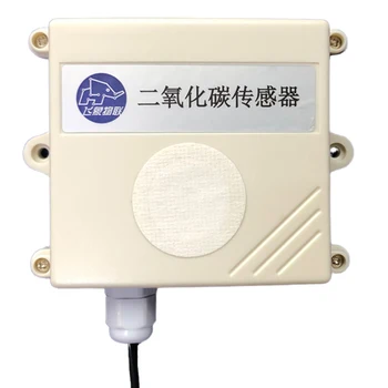 Сензор за въглероден двуокис Предавател 485 интерфейс протокол Modbus Стабилен Водоустойчив висока постоянен мониторинг на емисии на CO2