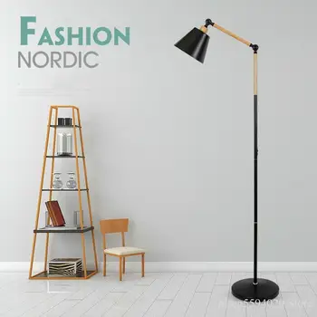 Скандинавски led под лампа за дневна, творчески прости подови тела за всекидневната, работно бюро, лекарски кабинет, за Защита на очите, led под лампа за четене