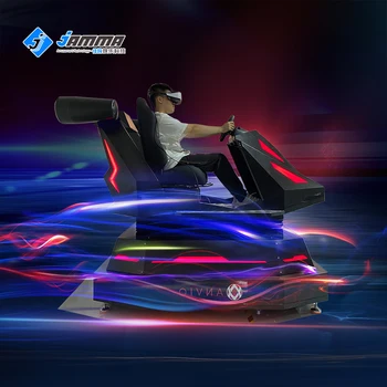 Слот за състезателни автомобили VR с троя система 9D, симулатор на състезателни автомобили виртуална реалност, увеселителен Парк