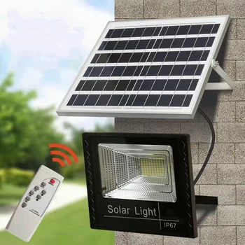 Слънчевата светлина IP67 Водоустойчив прожектор, рефлектор, led лампа с кабел с дължина 5 m за градина, гараж, двор, слънчев led лампа за улицата