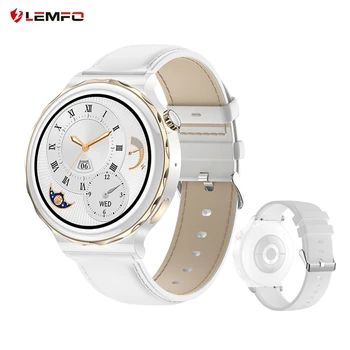 Спортни часовници LEMFO HK43, дамски часовници, умни часовници, изработени по поръчка, водоустойчиви часовници, кислород женски умни часовници за телефон Xiaomi